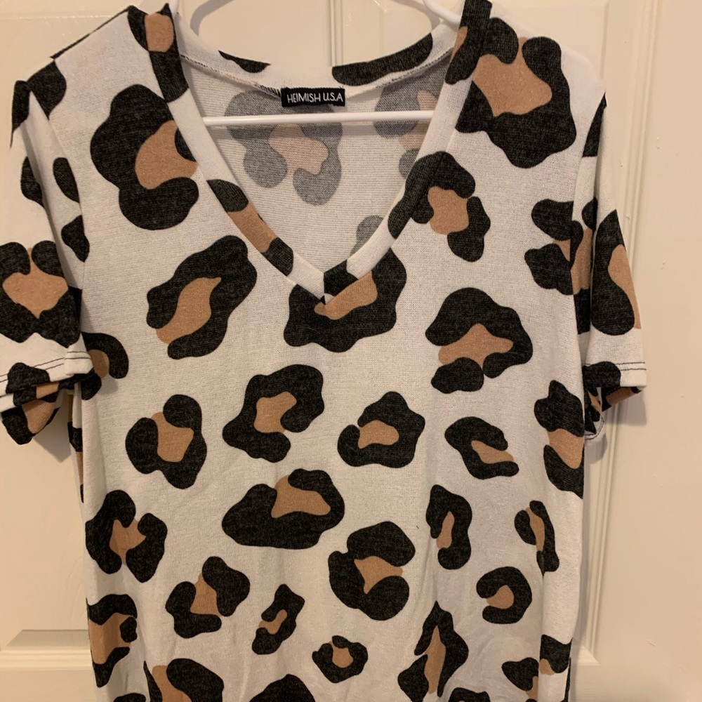 COPY - Short Sleeve Cheetah Tee